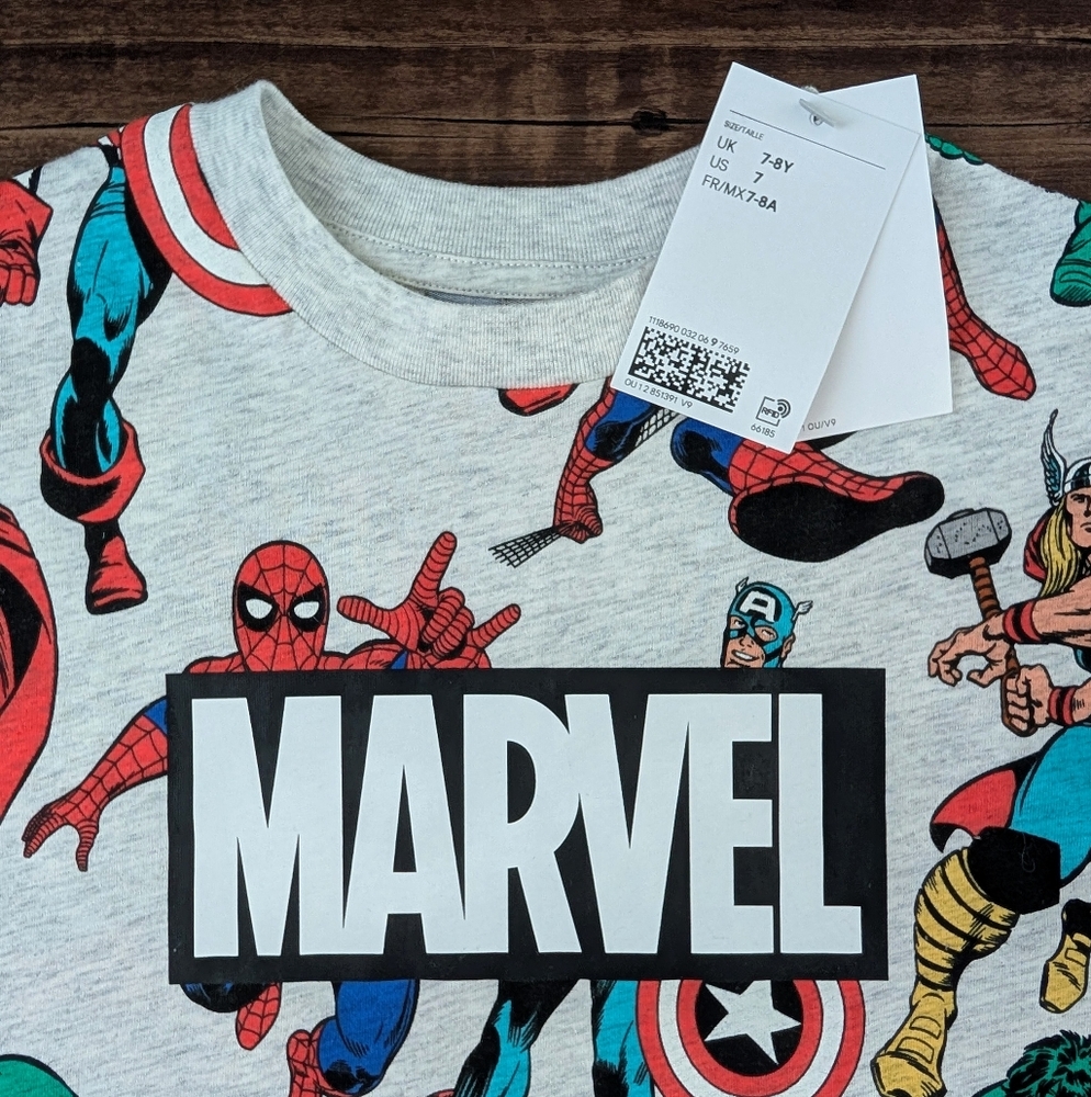 NWT H&M Marvel 2-Piece Set